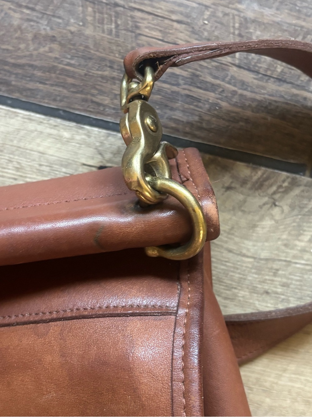 Coach LARGE Vintage 5279 Brown Kensington Leather Briefcase/Laptop Bag - Picture 12 of 16